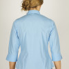 Girls 2pk Blue 3/4 Sleeve fitted Non Iron Blouse