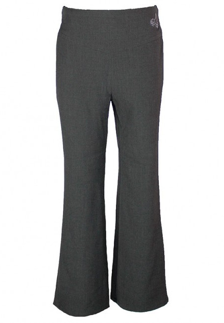 Girls Grey Cherry Trousers
