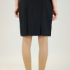 Black Two Pocket Skirt  (28" - 38")
