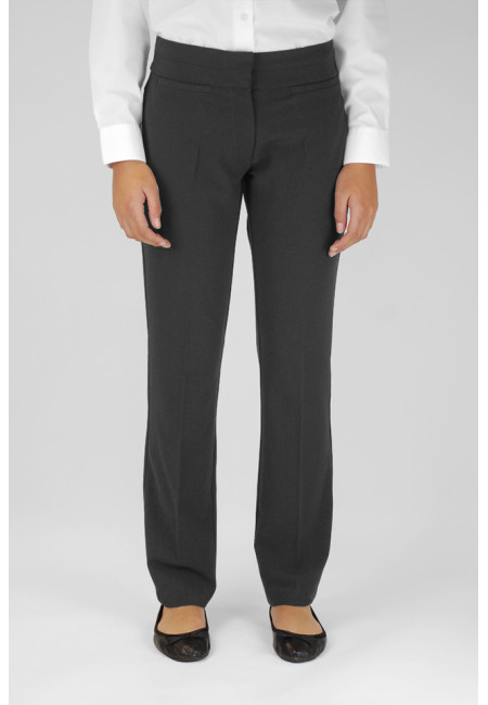 Slim Leg Trousers Grey 24W - 26W