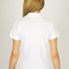White fitted girls sports top (28" - 34")