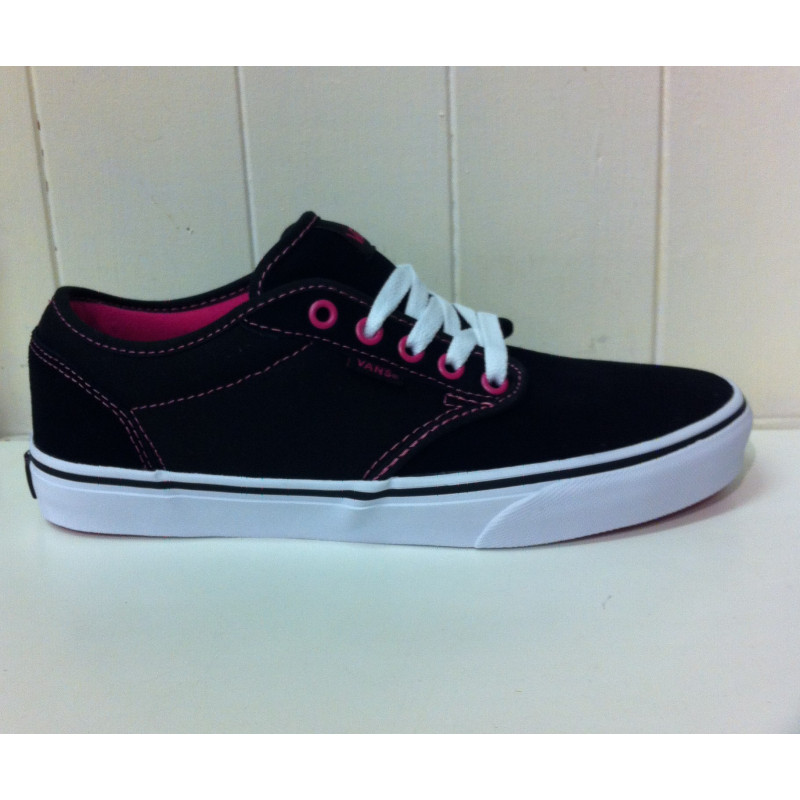 Ladies Atwood Black/Pink/White Vans