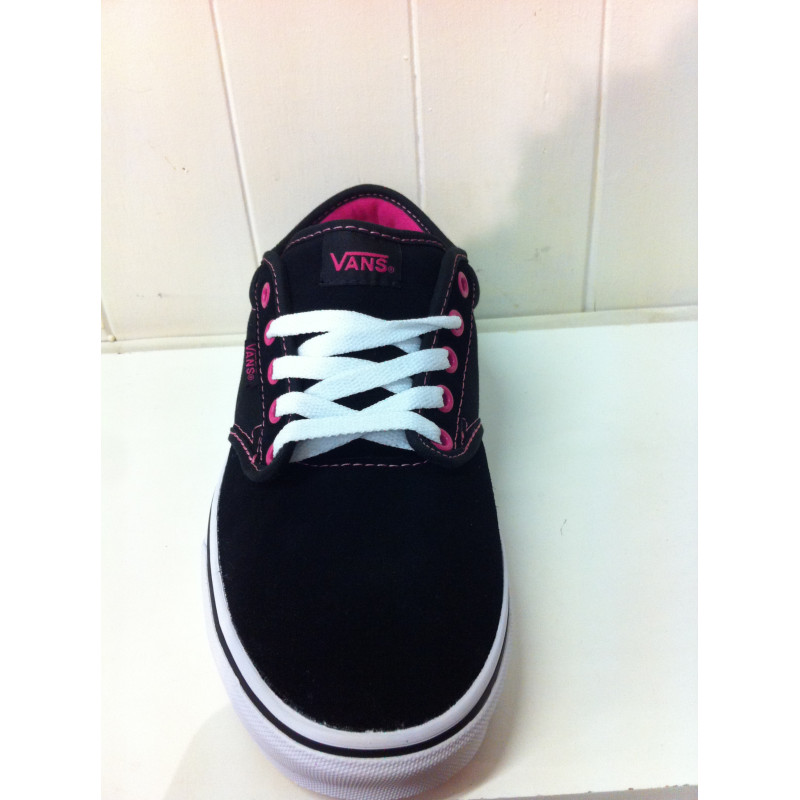 Ladies Atwood Black/Pink/White Vans