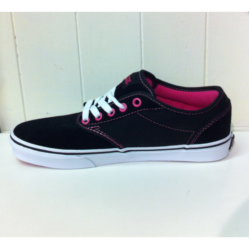 Ladies Atwood Black/Pink/White Vans