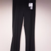 2 Button Lycra Bootleg Black Trouser (14 Years -  Ladies 18)*