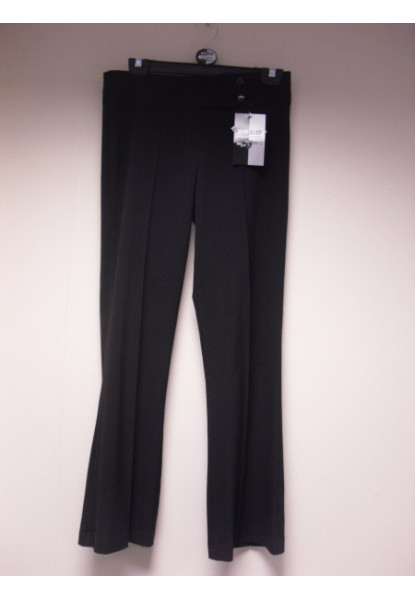 Girls 2 Button Lycra Bootleg Trouser (7-8Years - 13 Years)