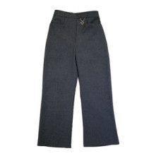 Zeco Girls Black 2 Pocket Lycra Trousers